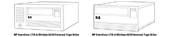 HP LTO-6 Ultrium 6650 Tape Drive
