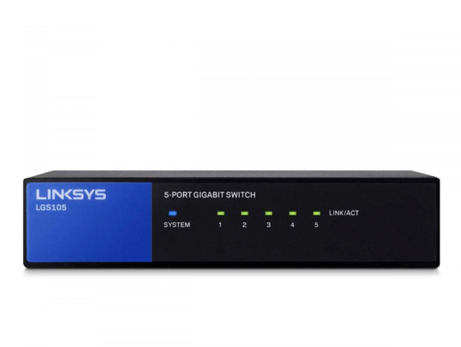 Linksys LGS105 5-Port Business Desktop Gigabit Switch