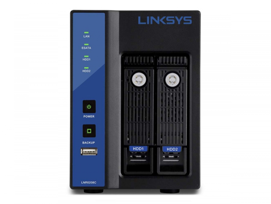 LINKSYS NETWORK VIDEO RECORDER (NVR) 2-BAY LNR0208C FOR BUSINESS