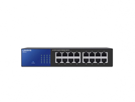 LINKSYS SE3016 16-PORT GIGABIT ETHERNET SWITCH